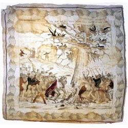 The Reformers Attack on the Old Rotten Tree - or the Foul Nests of the Cormorants in Danger (Printed Silk Ephemera)